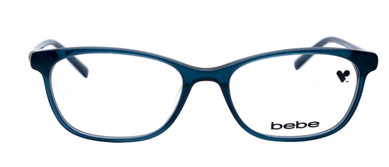 BEBE BB2007 C4 CRYSTAL BLUE/SILVER