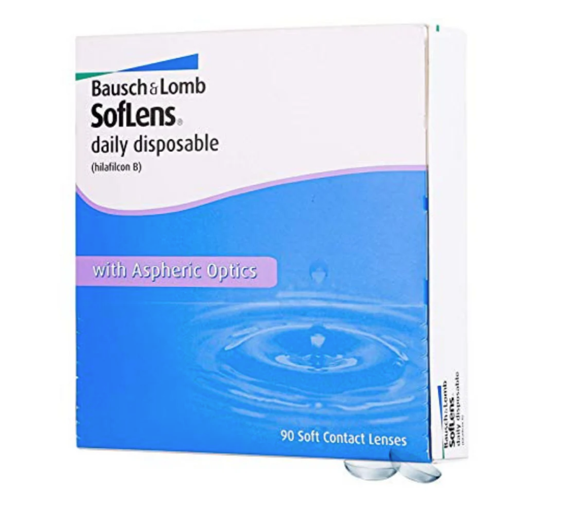 Bausch And Lomb SofLens Daily Disposable (90 Lenses Box)