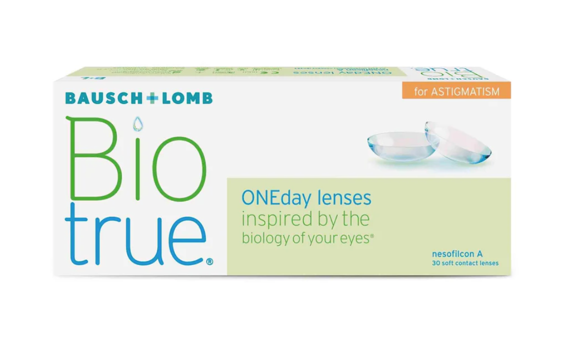 Bausch And Lomb Bio True One Day for Astigmatism (30 Lenses) Box