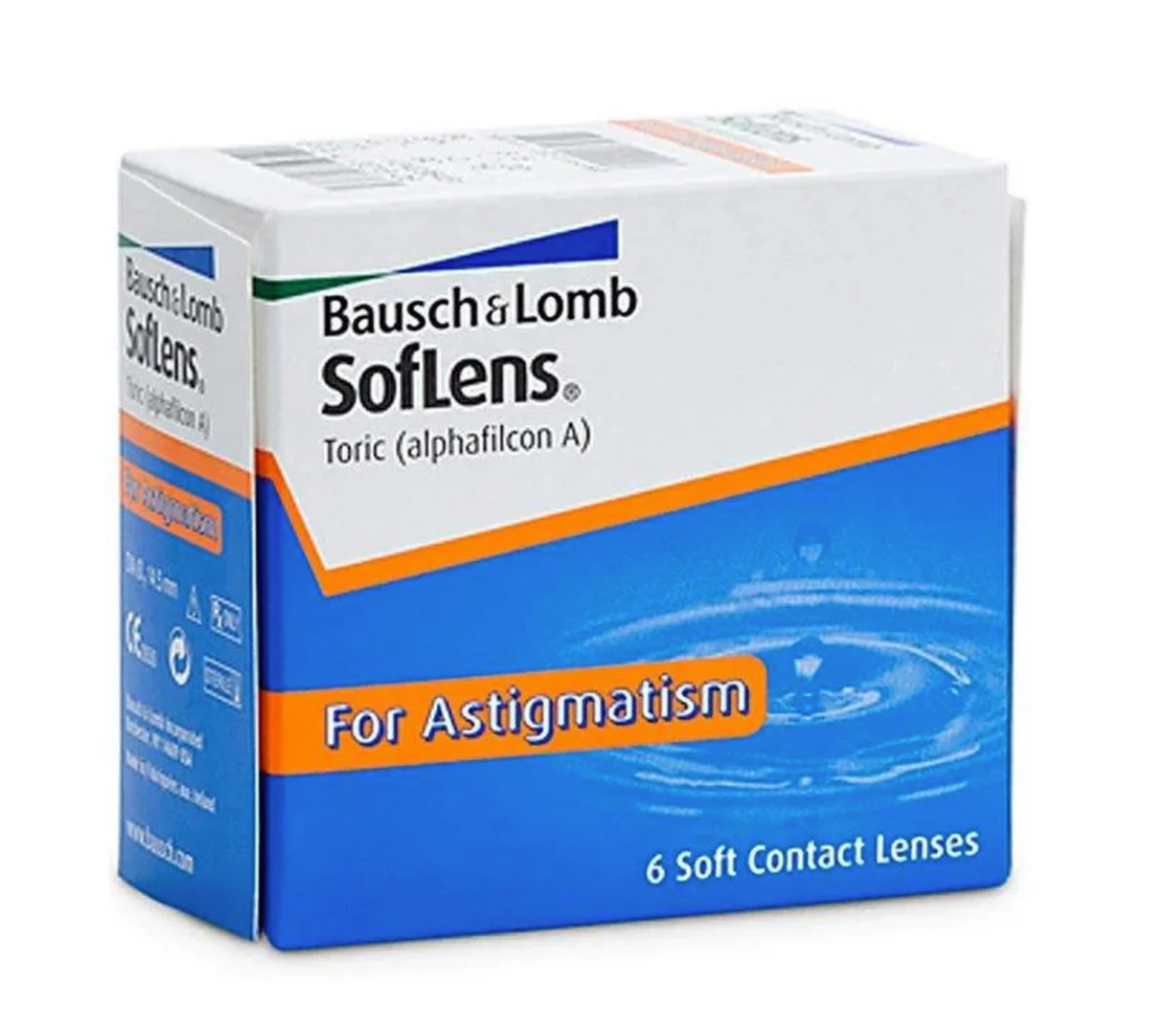 Bausch And Lomb Soft Lens 66 For Astigmatism (6 Lenses) Box