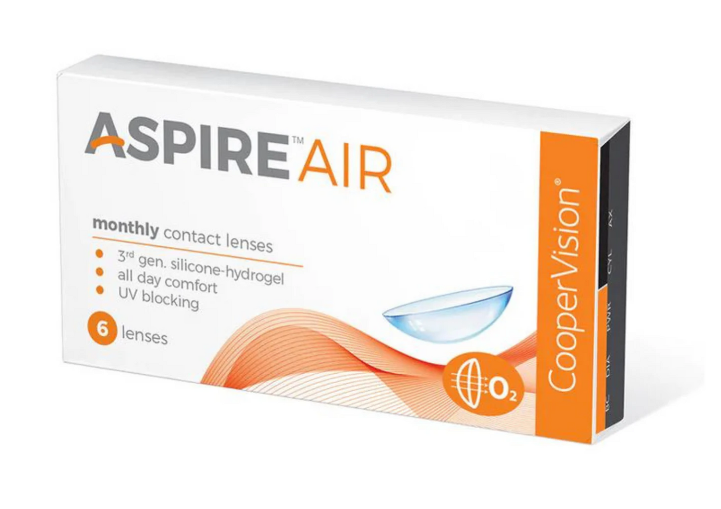Cooper Vision Contact Lenses Aspire AIR (3 Lenses Box)