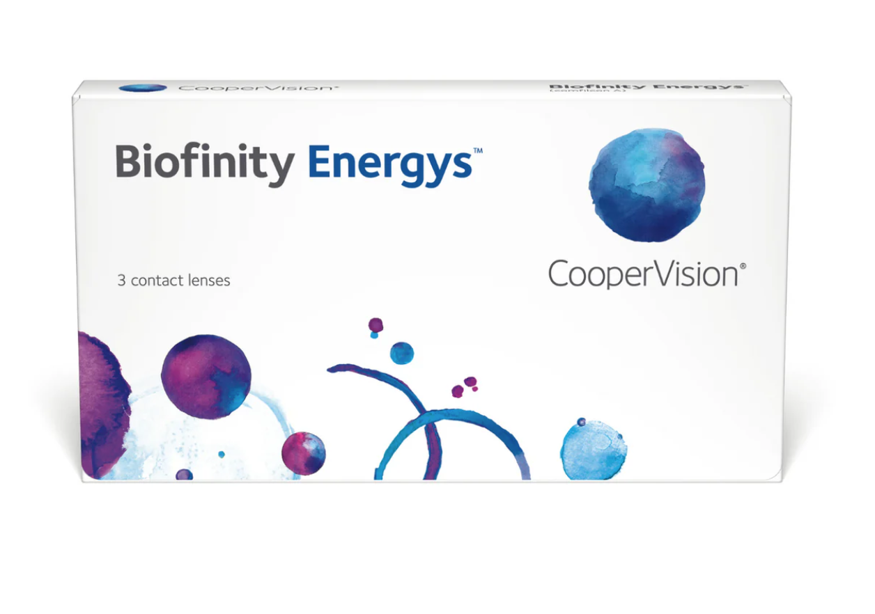Cooper Vision Contact Lenses Biofinity Energys (3 Lenses Box)