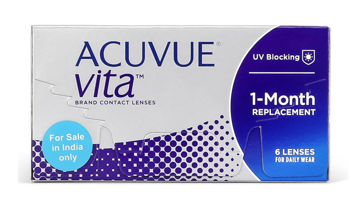 Johnson & Johnson Contact Lenses Acuvue Vita (6 Lenses Box)