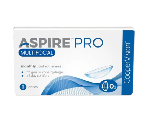 COOPER VISION ASPIRE PRO MULTIFOCAL (3 LENS PACK)