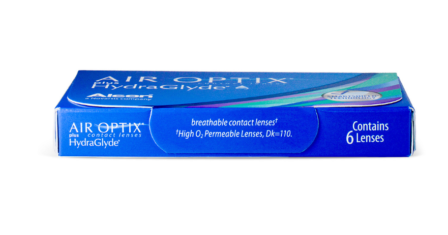 ALCON AIR OPTIX PLUS HYDRAGLYDE MONTHLY(6 LENS PACK)