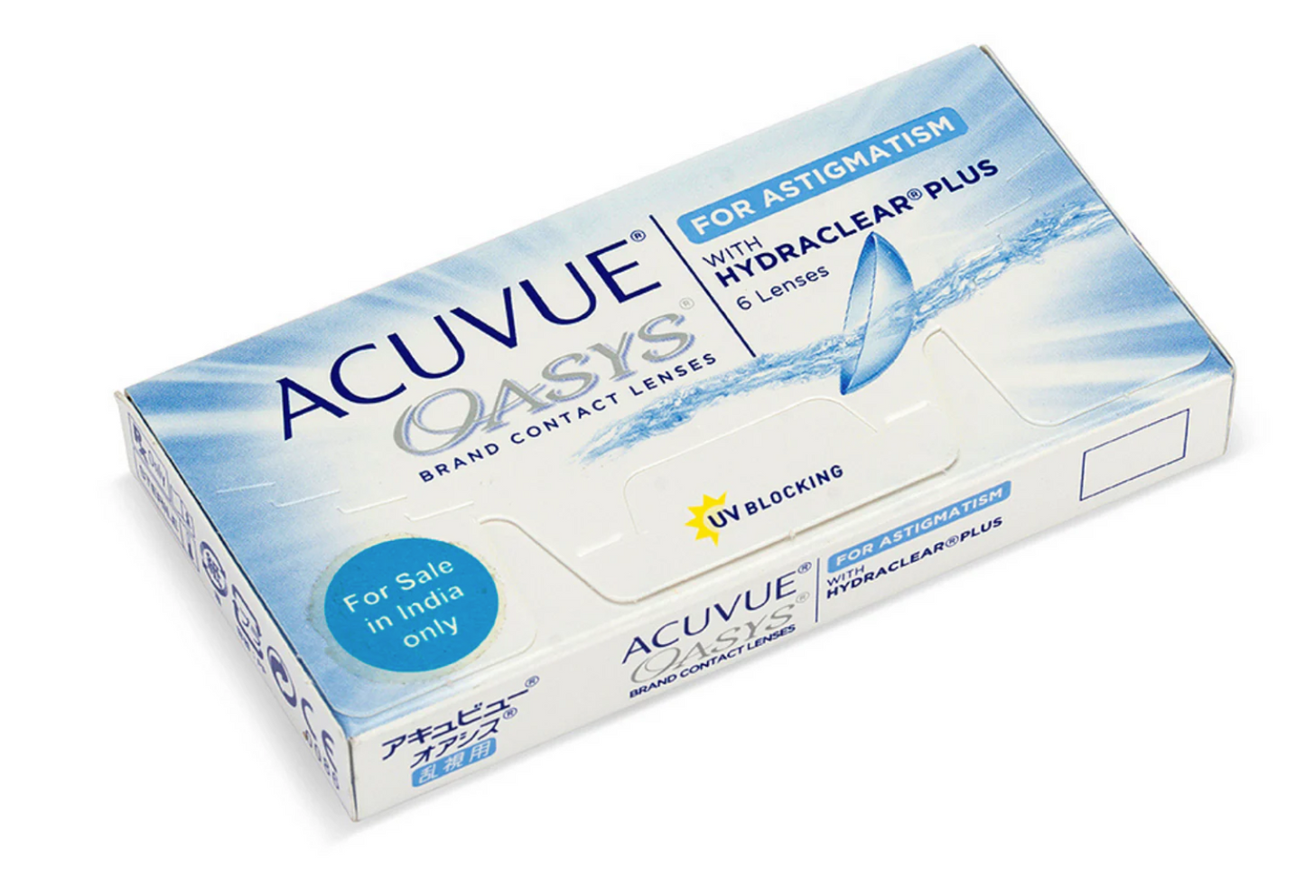 Johnson & Johnson Contact Lenses Acuvue Oasys For Astigmatism (6 Lenses Box)